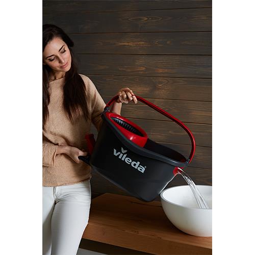 Sistema de Balde com Pedal e Esfregona de Microfibras Vileda Easy Wring & Clean Turbo - Image 4