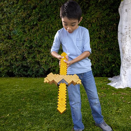 Espada e Picareta Click & Switch Minecraft - 2 em 1 - Mattel - Image 6