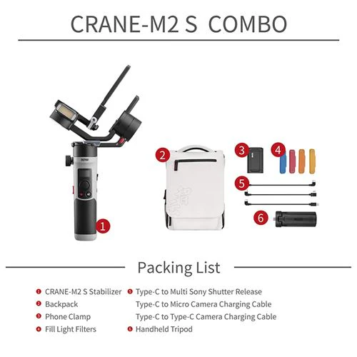 Estabilizador Zhiyun Crane M2S Combo - Image 8