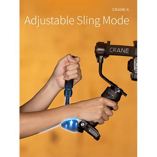 Estabilizador Zhiyun Gimbal Crane 4 - Preto - Combo - Image 18