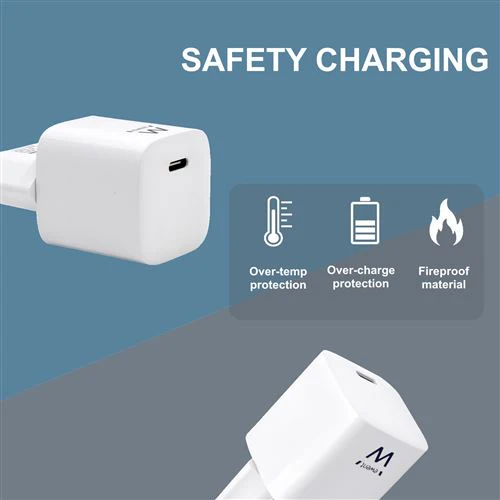 Adaptador de Corrente Ewent USB-C 33W - Branco - Image 4