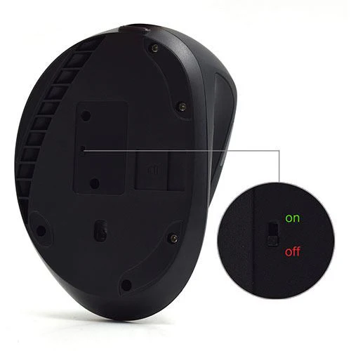 Rato Ergonómico Vertical Ewent Wireless - Preto - Image 3
