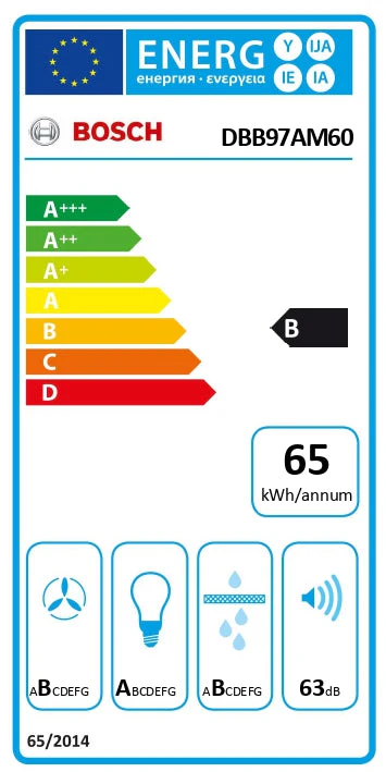 Exaustor De Parede Bosch DBB97AM60 Design Integrado Preto 90Cm B - Image 14