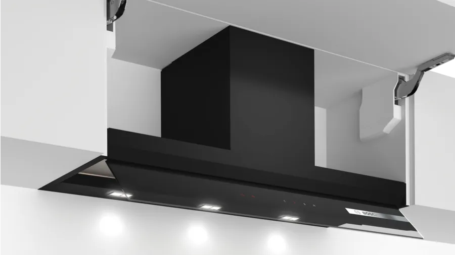 Exaustor De Parede Bosch DBB97AM60 Design Integrado Preto 90Cm B - Image 2