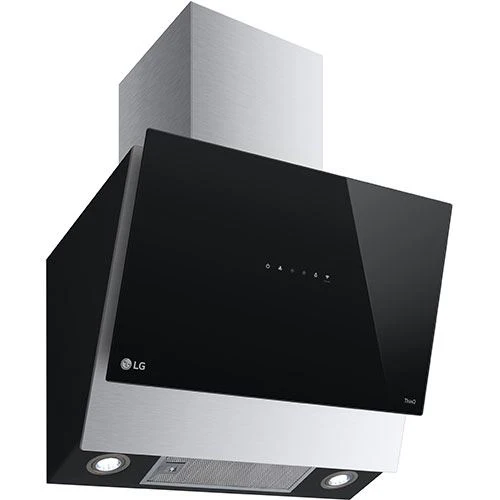 Exaustor de Parede LG HCEZ2428B | 60x43 cm | 600 m³/h | 68 dB | C | Preto e Inox - Image 3
