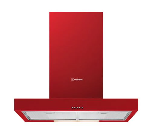 Exaustor de Parede Meireles MEP 291 R | 90 cm | 580 m³/h | 71 dB | C | Vermelho