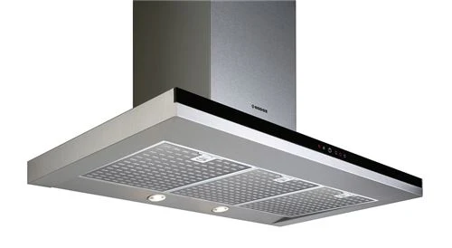 Exaustor de Parede Nodor MIRAGE 700 BK | 70x50 cm | 820 m³/h | 67 dB | A+ | Aço inoxidável