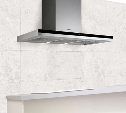 Exaustor de Parede Nodor MIRAGE 700 BK | 70x50 cm | 820 m³/h | 67 dB | A+ | Aço inoxidável - Image 3