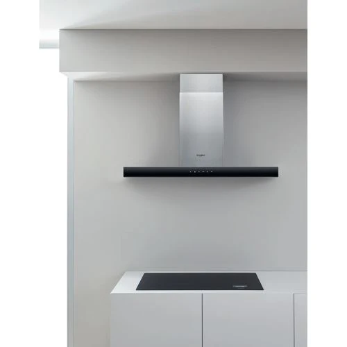 Exaustor Integrado Whirlpool WHBS C92F LT X | 90x45,6 cm | 730 m³/h | 61 dB | B | Cinzento - Image 3