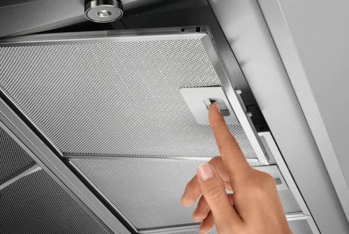 Exaustor Integrado de Teto AEG DCE5960HM | 90x70 cm | 590 m³/h | 63 dB | A | Aço inoxidável - Image 4