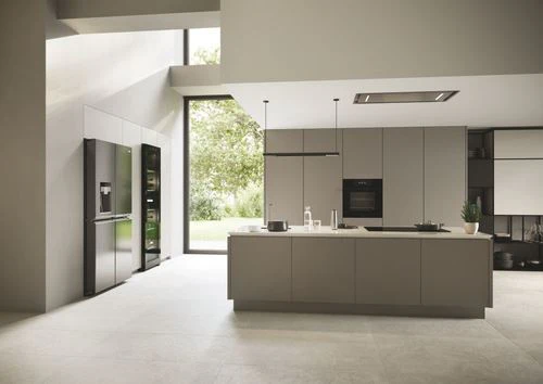 Exaustor Integrado Haier I-Design HACI100RCS6X | 20x100x50 cm | 535 m³/h | 67 dB | A+ | Aço inoxidável - Image 4