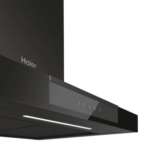 Exaustor de Parede Haier I-Clean Series 4 HATS6DCS56B | 100x60x50 cm | 619 m³/h | 64 dB | A+ | Preto - Image 4