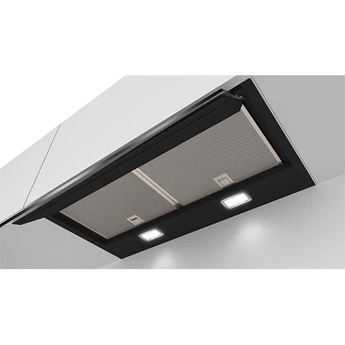 Exaustor Integrado Bosch DBB67AM60 | 59,7x29,8 cm | 652 m³/h | 63 dB | B | Vidro Preto - Image 4