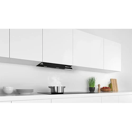 Exaustor Integrado Bosch DBB67AM60 | 59,7x29,8 cm | 652 m³/h | 63 dB | B | Vidro Preto - Image 5