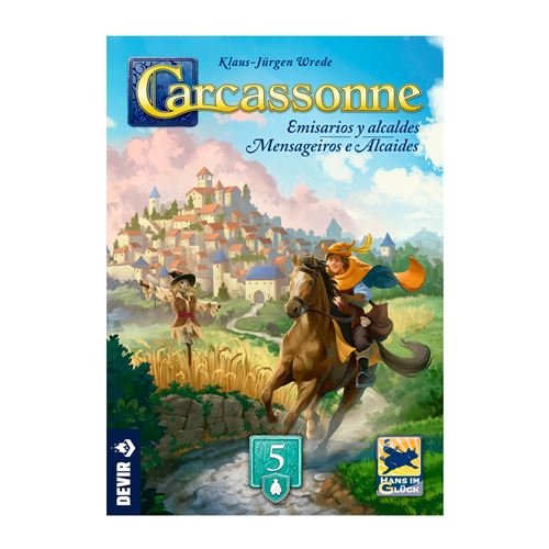 Expansão para Jogo de Tabuleiro Carcassonne: Mensageiros e Alcaides - Devir - Image 2