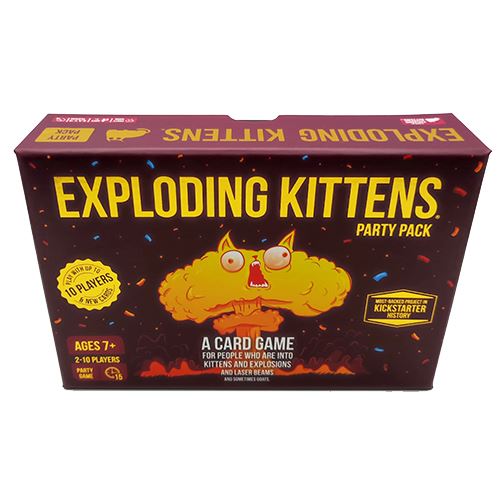 Jogo de Tabuleiro Jogo Exploding Kittens: Party Pack - Divercentro - Image 2