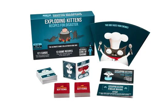 Jogo de Tabuleiro Exploding Kittens Recipes for Disaster - Image 2