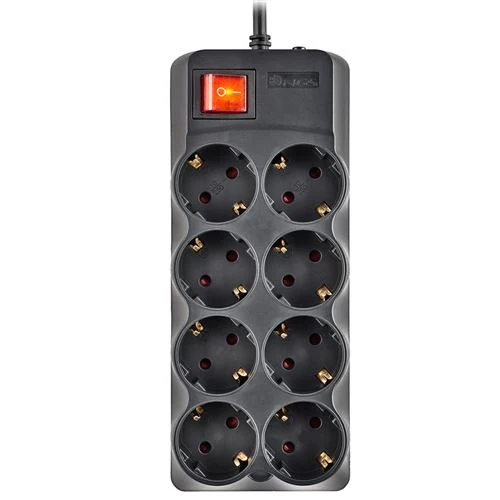 Extensão Elétrica NGS Ploe 800 8 Tomadas com Interruptor - Image 2