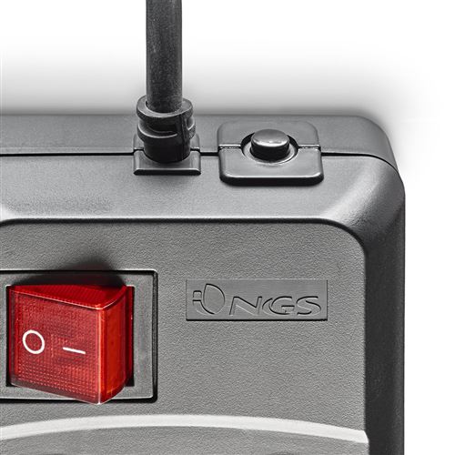 Extensão Elétrica NGS Ploe 800 8 Tomadas com Interruptor - Image 5
