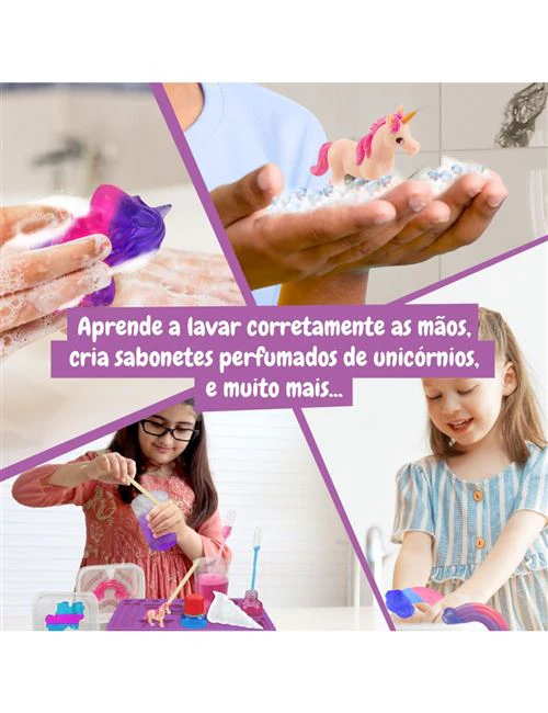 Fábrica de Sabonetes DIY em Forma de Unicórnios 3D - STEAM - Science4you - Image 3