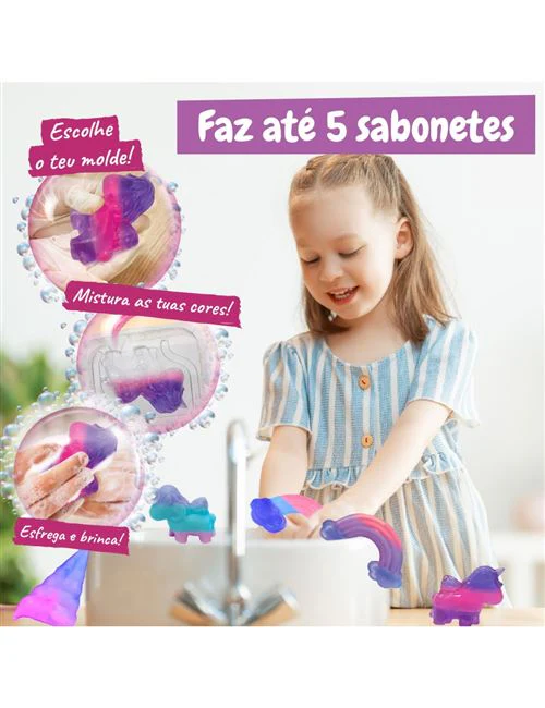Fábrica de Sabonetes DIY em Forma de Unicórnios 3D - STEAM - Science4you - Image 4