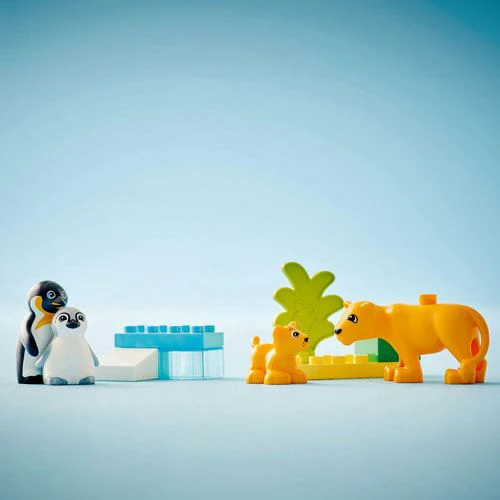 LEGO DUPLO Town 10442 - Famílias de Animais Selvagens: Pinguins e Leões - Image 4