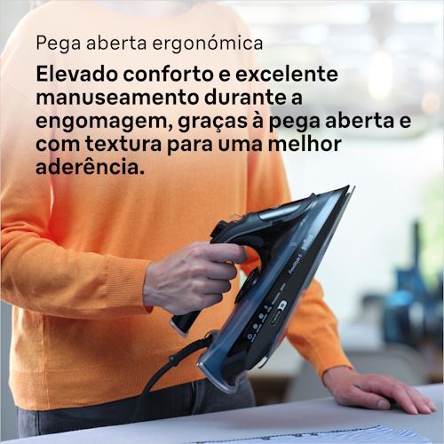 Ferro a Vapor Braun TexStyle 5 SI5088BK - Preto - Outlet - Grade A - Image 5