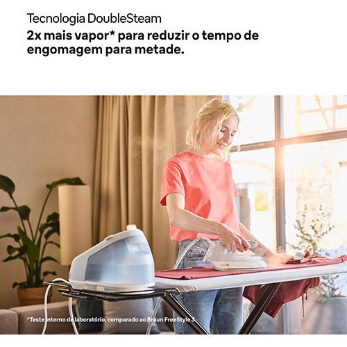 Ferro com Caldeira Braun IS3231GY CareStyle 3 | 7 Bars | 2200 W - Cinzento - Image 2