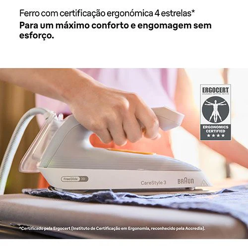 Ferro com Caldeira Braun IS3231GY CareStyle 3 | 7 Bars | 2200 W - Cinzento - Image 5