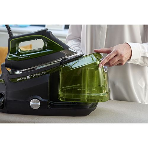 Ferro com Caldeira Rowenta DG9246F0 Silence Steam Pro | 7.8 Bar | 1.3L | 2800W - Verde - Image 3