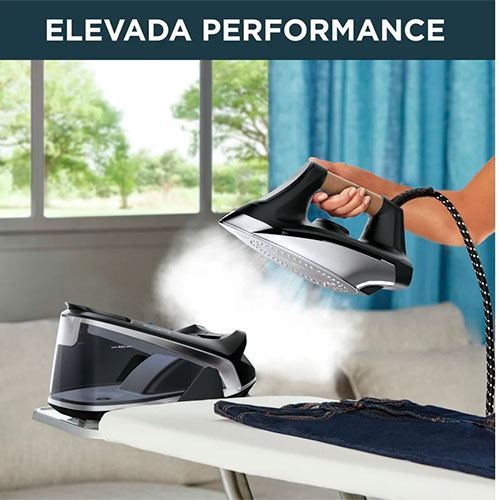 Ferro com Caldeira Rowenta Easy Steam Vr7361F0 | 1,4L | 2400 W | Preto - Outlet - Grade A - Image 2