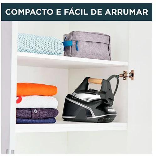 Ferro com Caldeira Rowenta Easy Steam Vr7361F0 | 1,4L | 2400 W | Preto - Outlet - Grade A - Image 4