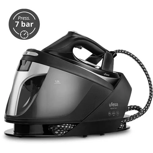 Ferro com Caldeira Ufesa Digital Care | 1,5 L | 2600 W | Preto - Image 2
