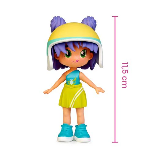 Figura Articulada Pinypon Top: Moto Girl - Famosa - Image 4