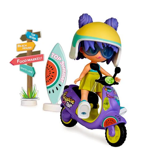 Figura Articulada Pinypon Top: Moto Girl - Famosa - Image 7