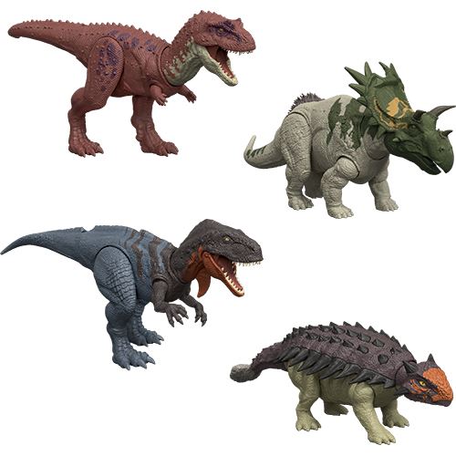 Figura Dinossauro Jurassic World Saga: Wild Roar - Mattel - Envio Aleatório - Image 2