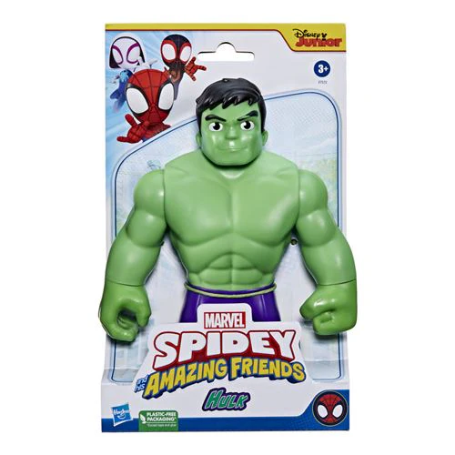 Figura Marvel Spidey and His Amazing Friends: Supersized Hulk - Hasbro - Image 3