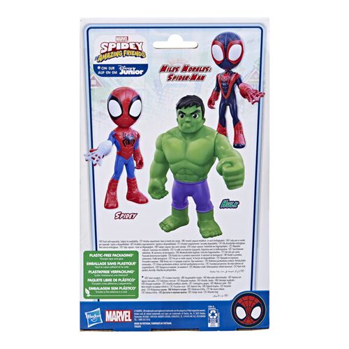 Figura Marvel Spidey and His Amazing Friends: Supersized Hulk - Hasbro - Image 4