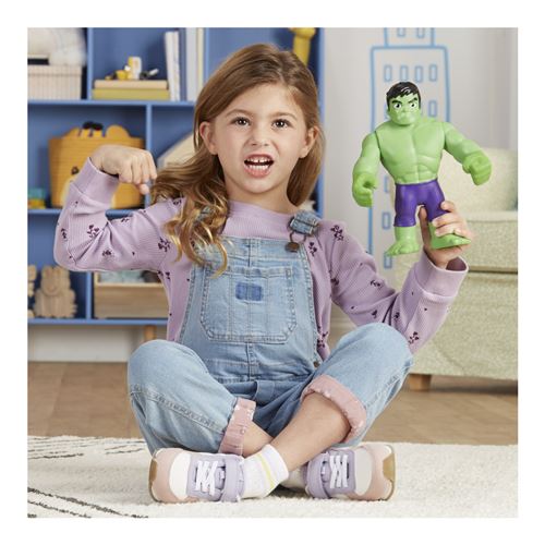 Figura Marvel Spidey and His Amazing Friends: Supersized Hulk - Hasbro - Image 5