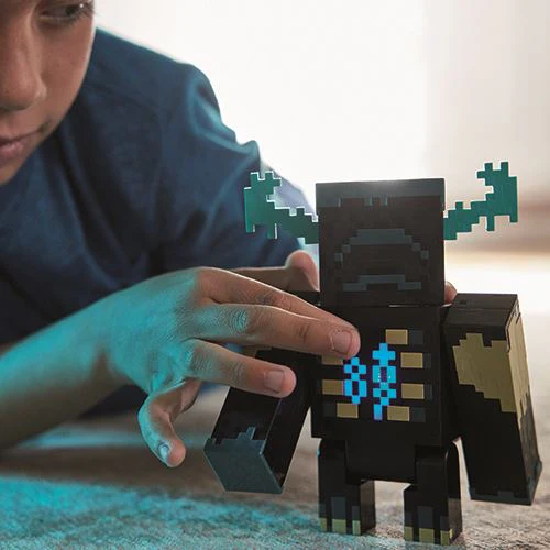 Figura Minecraft Warden com Luzes e Sons - Mattel - Image 2