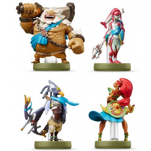 Amiibo The Legend of Zelda: Breath of the Wild - Pack 4 Figuras (The Champions) - Image 2