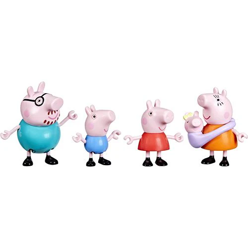 Figuras da Peppa Pig com Bebé Evie - Pack de 5 Unidades - Hasbro - Image 2