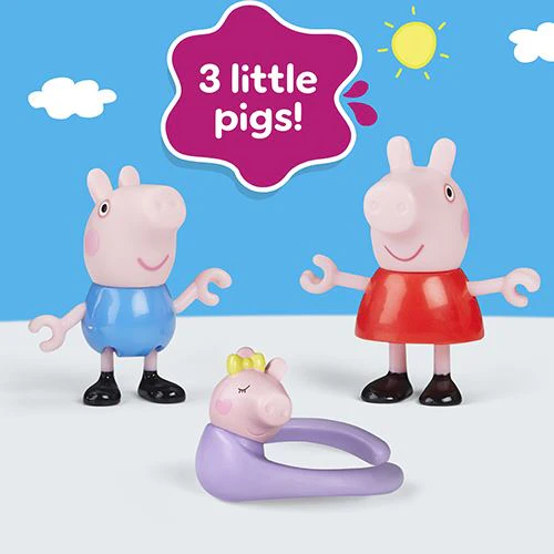 Figuras da Peppa Pig com Bebé Evie - Pack de 5 Unidades - Hasbro - Image 4