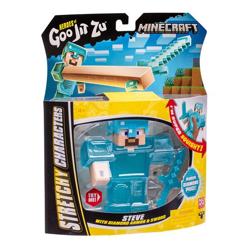 Figuras Goo Jit Zu: Minecraft - Concentra - Envio Aleatório - Image 2