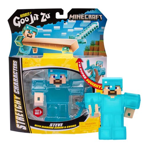 Figuras Goo Jit Zu: Minecraft - Concentra - Envio Aleatório - Image 5
