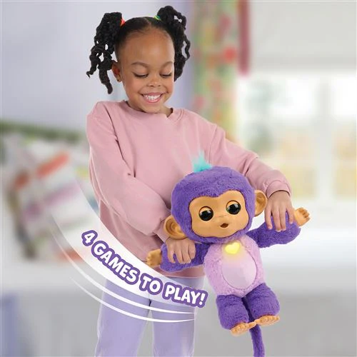 Fingerlings 2 - Peluche Macaco Interativo - Concentra - Image 6
