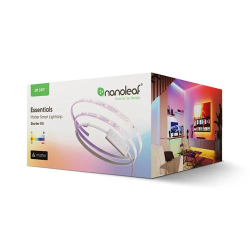Fita LED Nanoleaf Essentials Matter Starter Kit + Fita LED 2m - Image 2