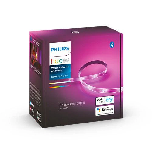 Base Philips Hue White and Color Lightstrip Plus V4 2 Metros - Image 3