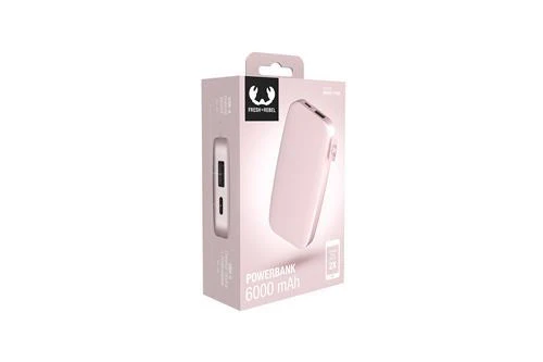 Power Bank Fresh 'n rebel 6000 mAh USB-C - Rosa - Image 5