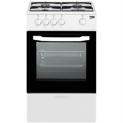 Fogão a Gás Butano/Propano Beko CSG42009DW | 85x50x50 cm | 4 Bocas | Branco